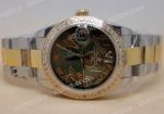 NEW ROLEX 2-TONE WATCH BLACK GOLDUST DREAM LADIES_th.jpg